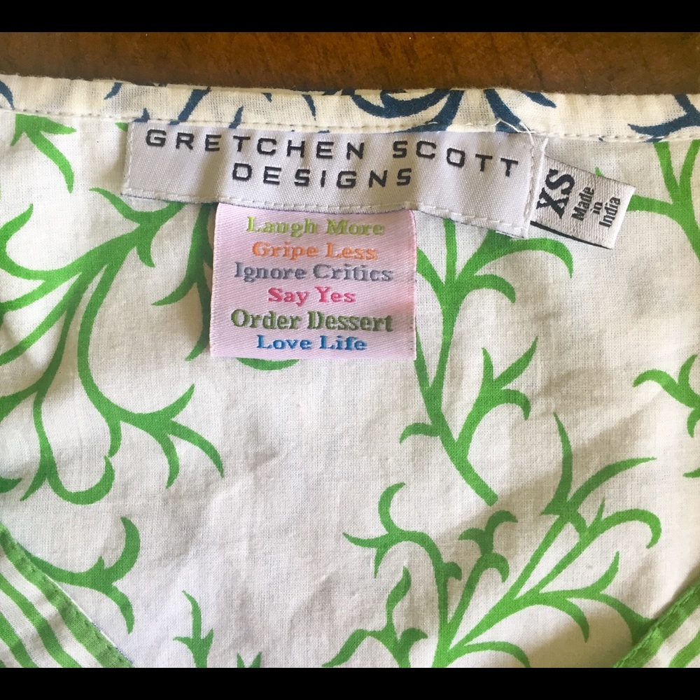 Gretchen Scott beach cover-up